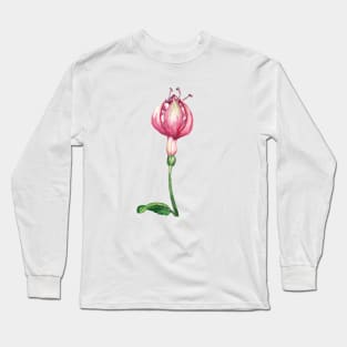 Fuchsia Long Sleeve T-Shirt